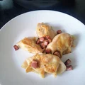 Pierogi z mięsem i kapustą