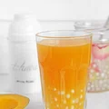 Bubble tea z mango i wodą różaną