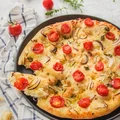 Focaccia z pomidorami