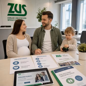 ZUS udostępnia poradnik dla rodziców i opiekunów: praktyczny przewodnik po ubezpieczeniach i świadczeniach