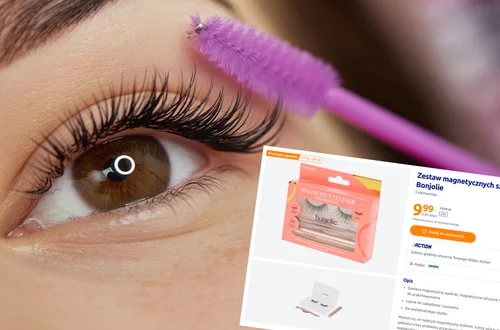 Te magnetyczne rzęsy z Action kosztują tylko 9,99 zł! Aplikacja w 10 sekund i wielokrotny efekt WOW