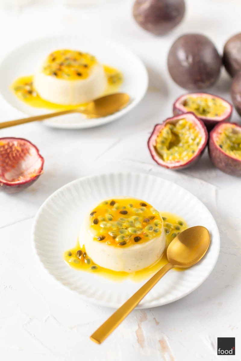 Panna cotta z marakują