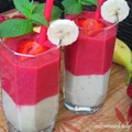 Koktajl truskawkowo-bananowy