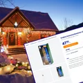 Ta drabinka LED z Action za 48 zł bije rekordy popularności! Do środka i na zewnątrz, dom na święta z efektem wow!