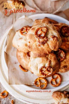 Proste ciastka z precelkami