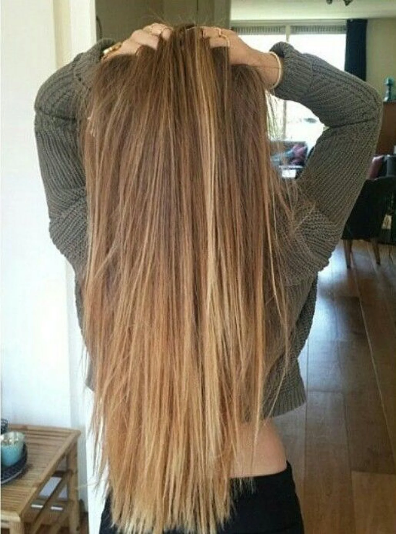 Długie włosy