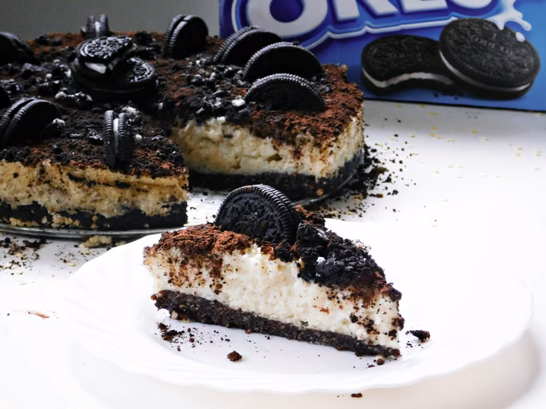 FIT WEGAŃSKI SERNIK OREO!