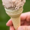 Lody bananowo kakaowe