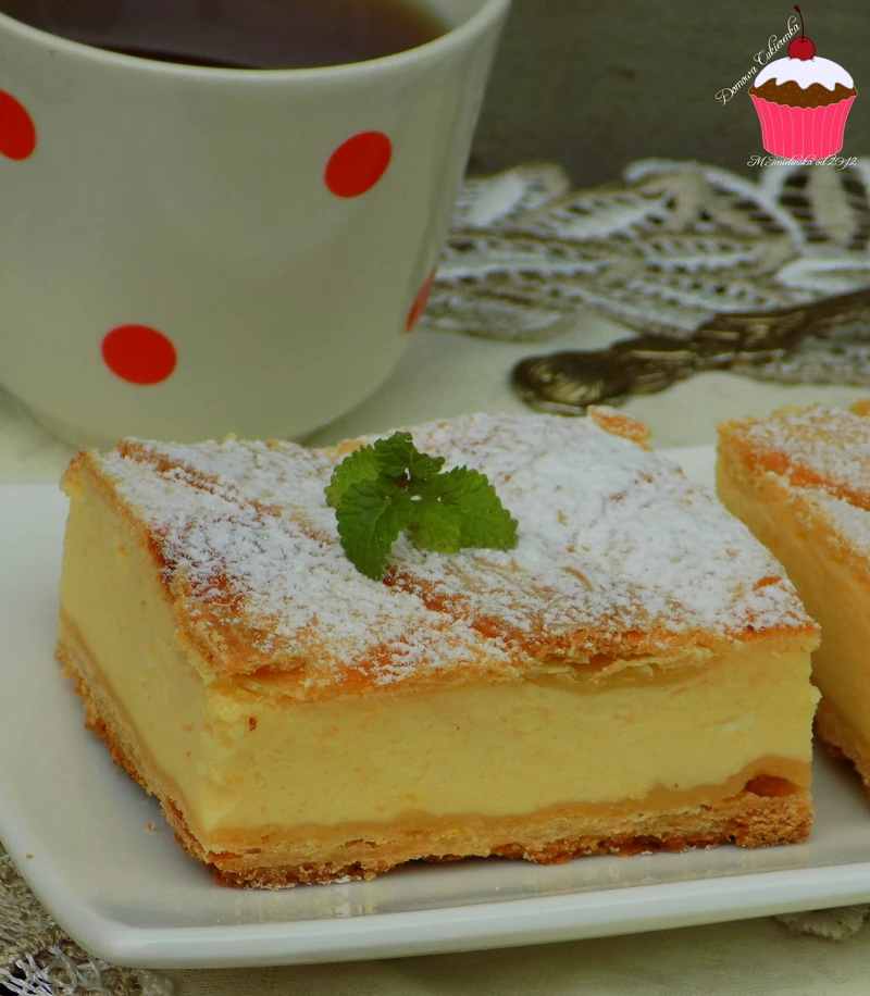 klasyczny sernik w kruchym cieście