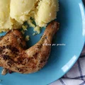 Pieczone udka kurczaka z ziemniakami