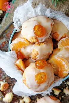 Ciasteczka pomarańczowe z ricottą
