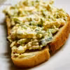 Pasta jajeczna z porem