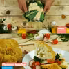 Pieczony kalafior w śmietanie z piekarnika