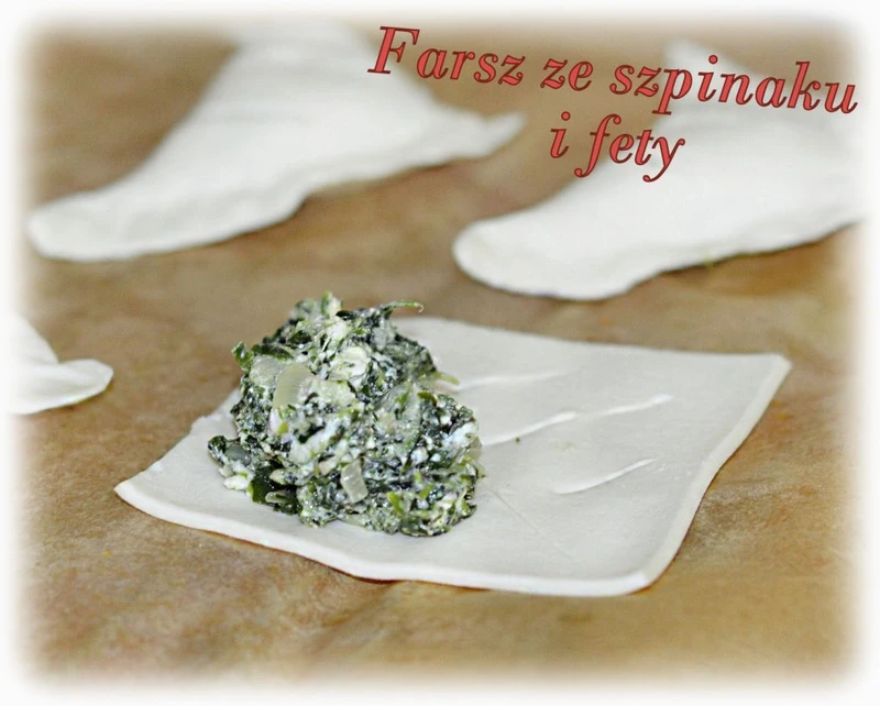 Farsz ze szpinaku i fety