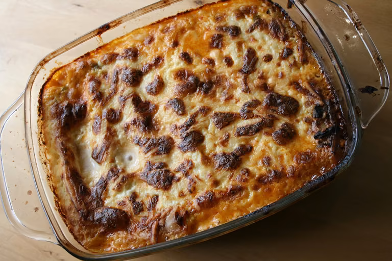 Canneloni z kurczakiem barbecue
