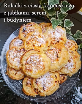 Ciastka francuskie z serem i jabłkami - Damsko-męskie spojrzenie na kuchnię