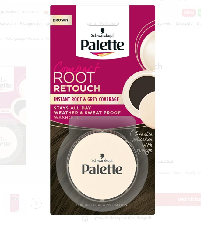 Zdjęcie Ten puder z Rossmanna za 17 zł to totalny hit na siwe odrosty! Błyskawicznie maskuje, odporny na wilgoć i trzyma do następnego mycia #2