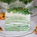 Wiosenny tort naleśnikowy ombre