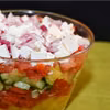Sałatka z cukinią i serem feta