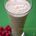 Szybki koktajl bananowo morelowy z otrębami owsianymi