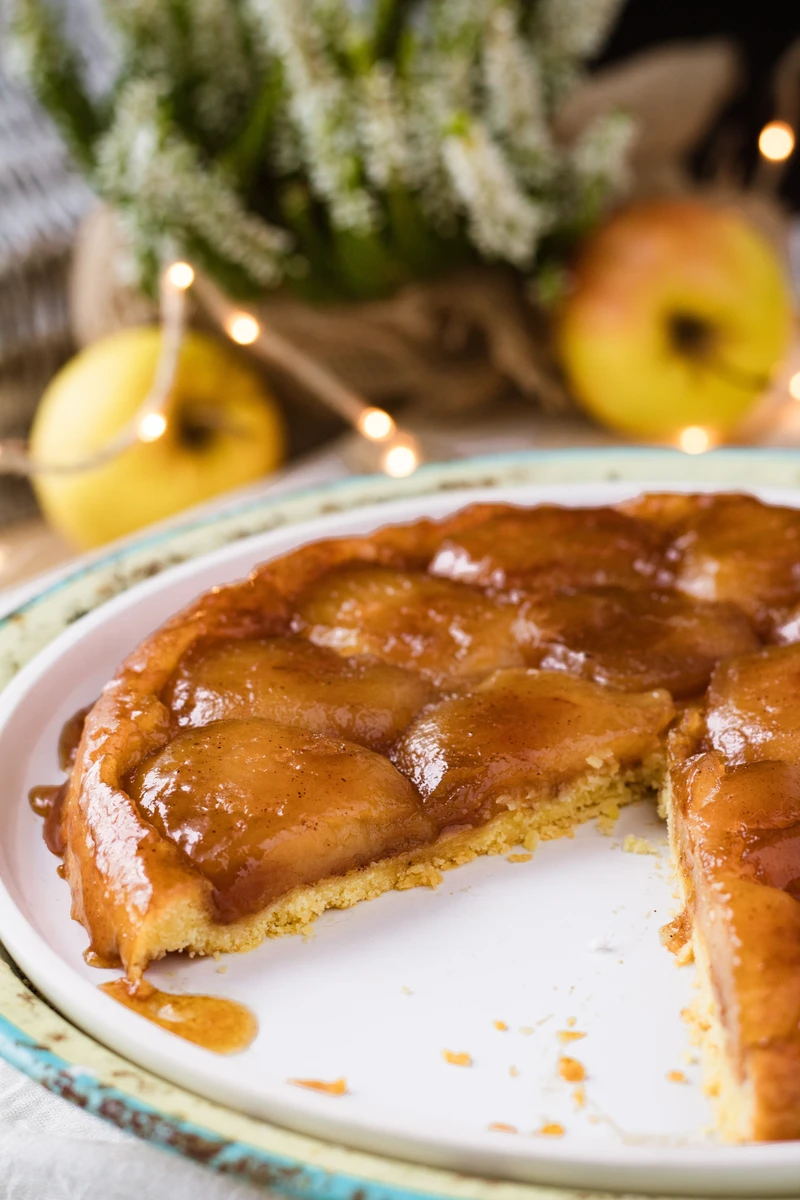 Tarta Tatin –odwrócona tarta z jabłkami - Cytrynowa Babeczka