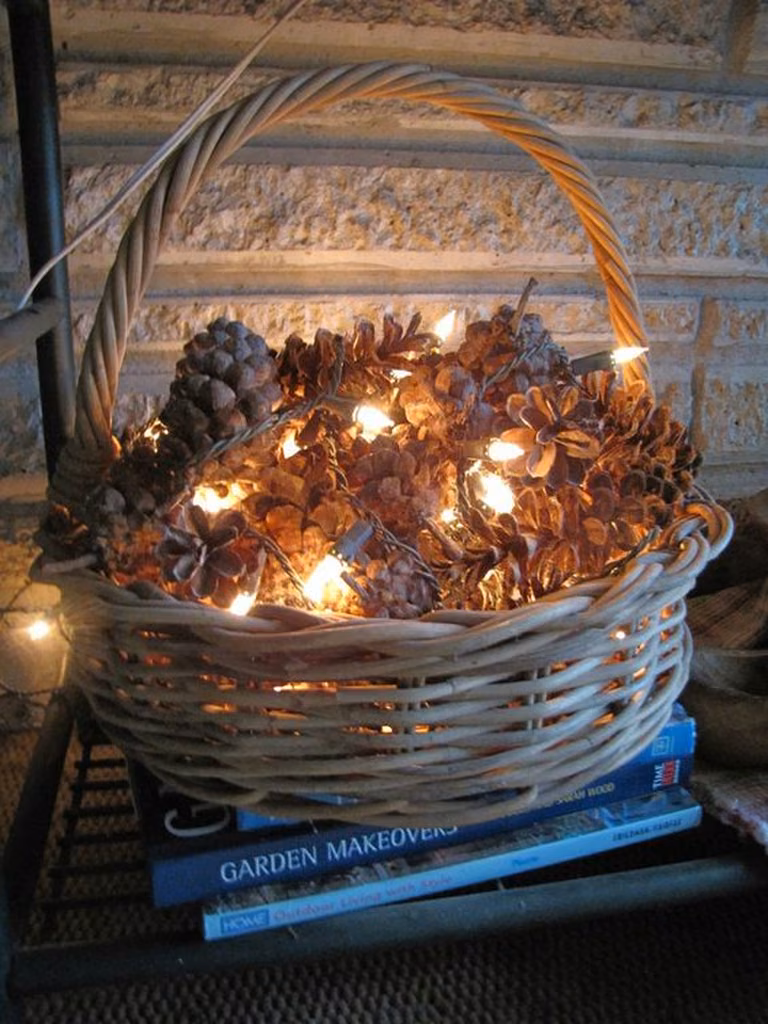 świecący koszyk