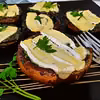 grzyby portobello zapiekane z camembertem