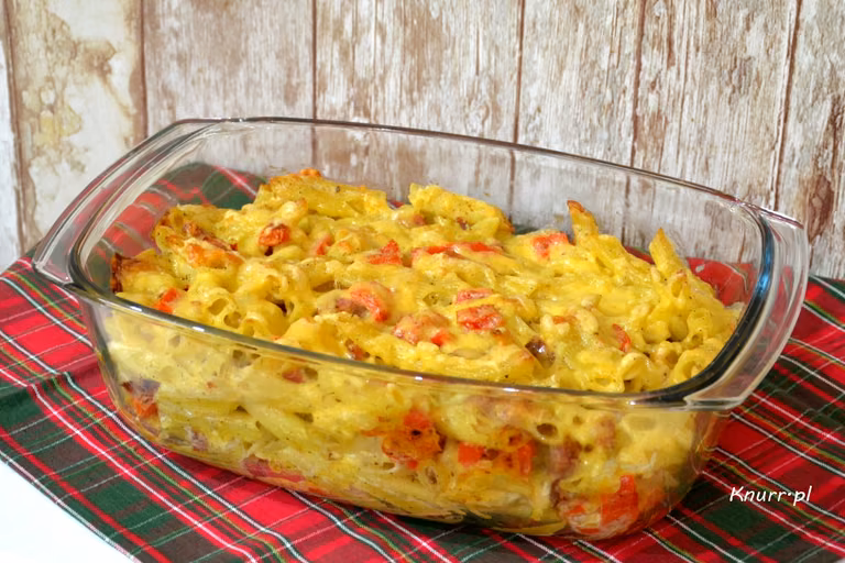Zapiekanka serowo-makaronowa