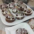 Muffiny piernikowe z powidłami śliwkowymi