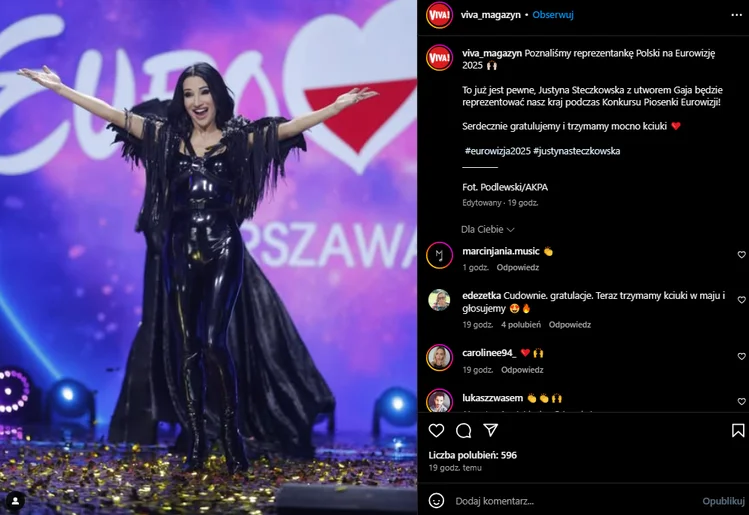 Zdjęcie Fani zdecydowali! Znamy reprezentanta Polski na Eurowizję 2025! #1