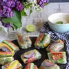 Spring rolls z grillowanym indykiem i warzywami