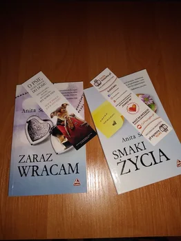 Recenzja – ”Zaraz wracam”, „Smaki życia” Anita Scharmach