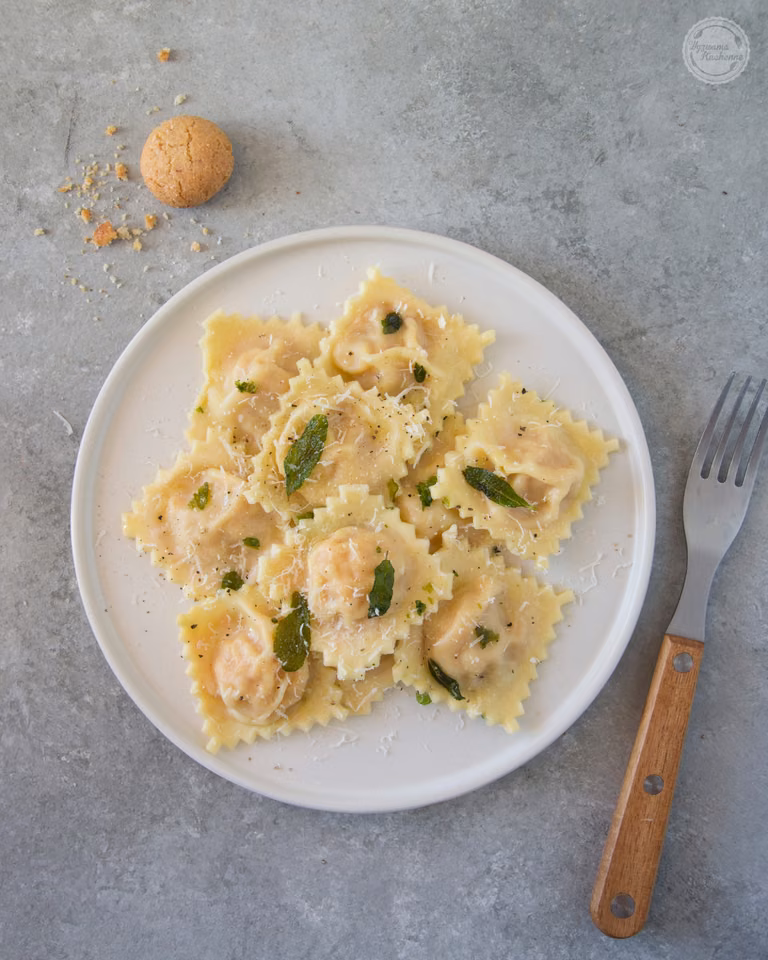 Ravioli z dynią