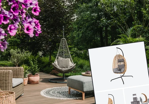 Wiszący fotel z Action okazał się hitem! Idealny na balkon, taras i do ogrodu, a do tego w mega cenie!