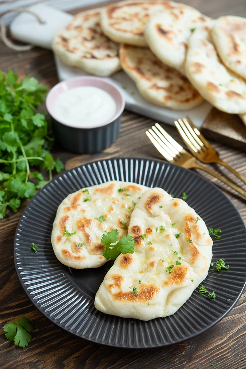 Najlepsze chlebki naan!