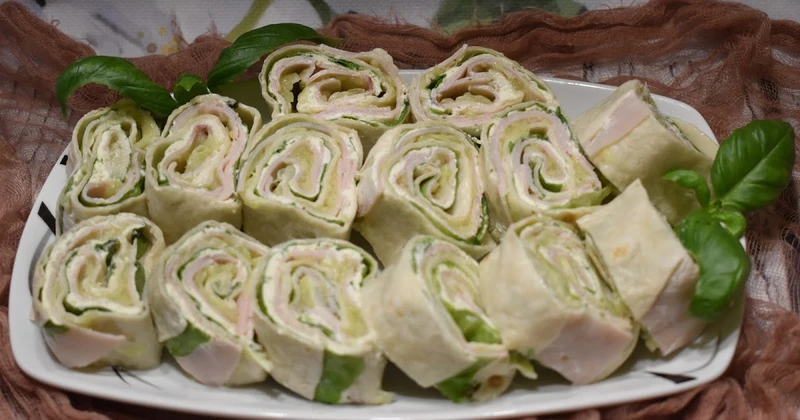 Zawijane karnawałowe Tortille