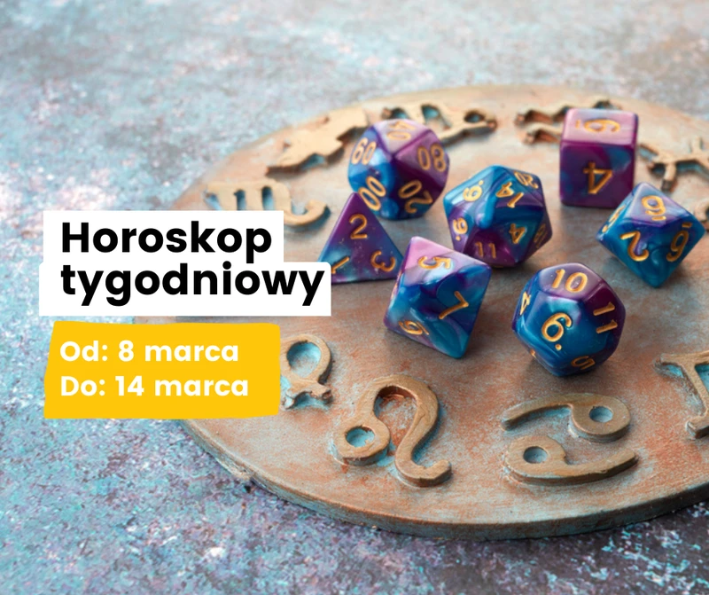 Horoskop tygodniowy  -  8-14 marca 2021  - dla wszystkich znaków zodiaku.
