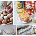 Mini pączki serowe