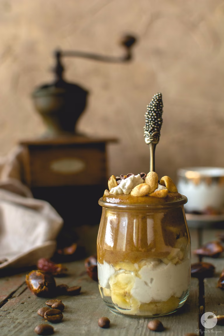 Wegańskie zdrowe bananofee