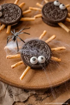 My space, my world. Ana Mari's world.: Pająki z Oreo