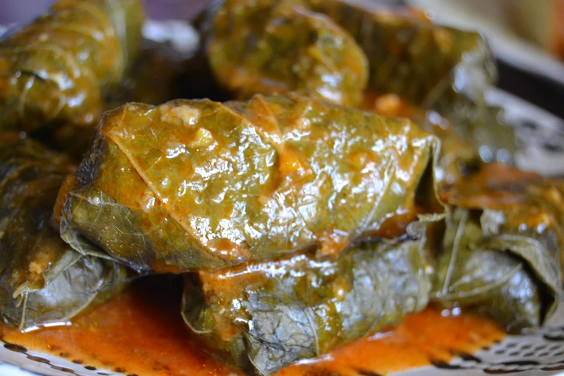 Dolma czyli gołąbki w liściach winogron