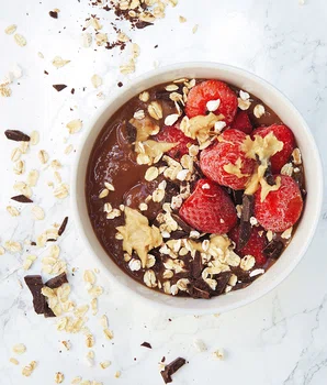 Idealne Czekoladowe Smoothie Bowl