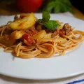 Spaghetti z Cukinią i Fenkułem