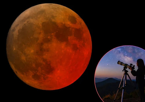 Tego nie można przegapić! Krwawy superksiężyc i zaćmienie już dziś nad Polską