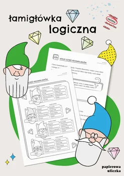 Łamigłówka logiczna dla dzieci - pobierz i wydrukuj
