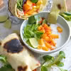 WEGETARIAŃSKIE WRAPY/ BURITTO Z ŁOSOSIEM I MANGO!