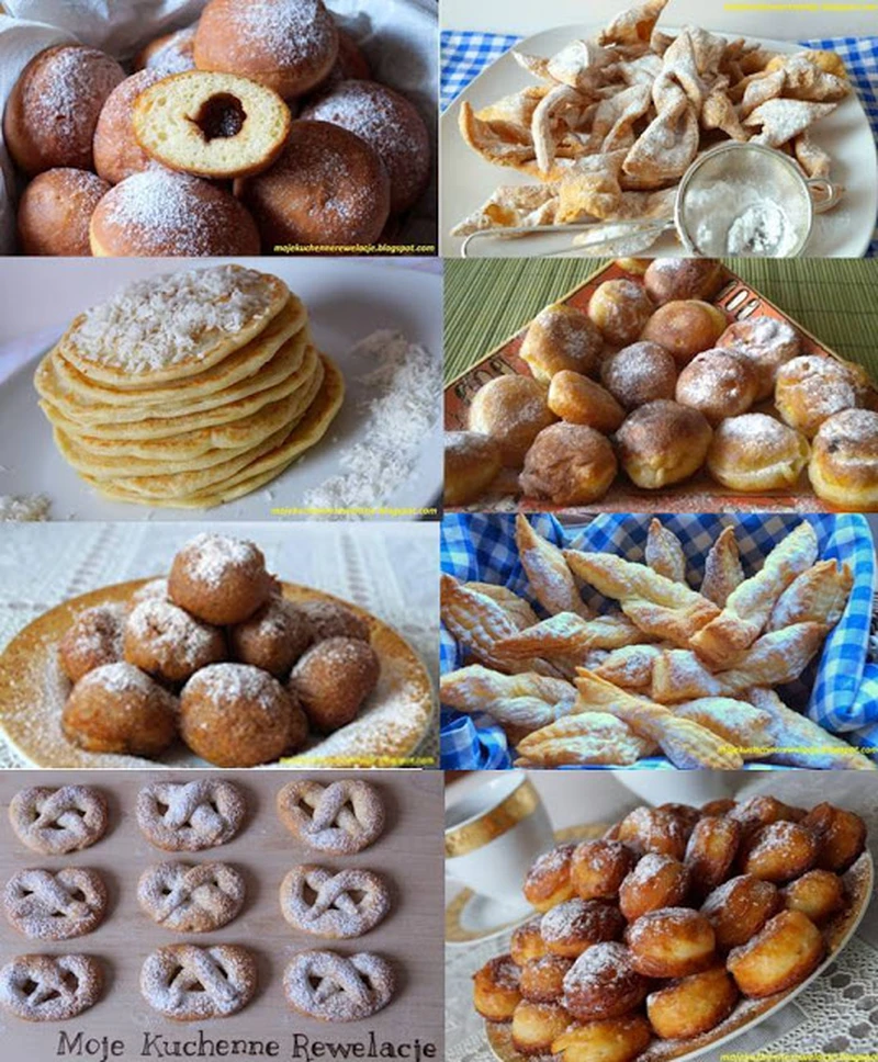 Karnawałowe słodkości - pączki, faworki i inne pyszności :)