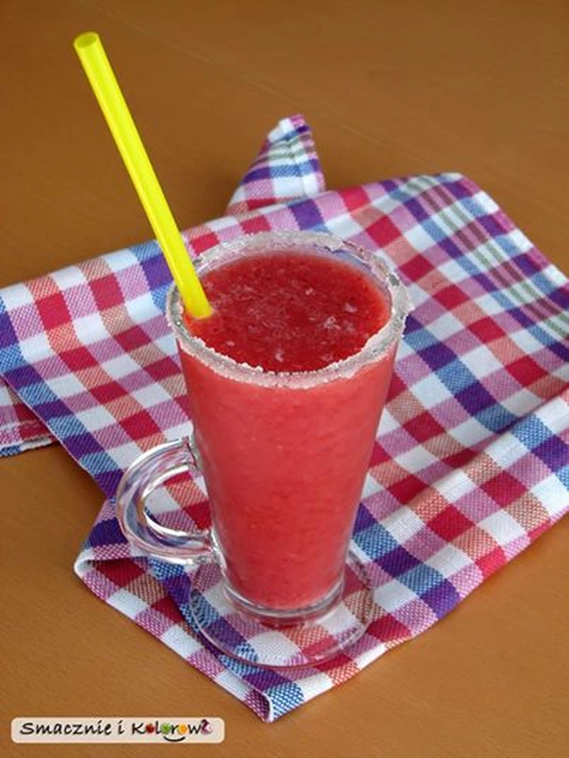 Smoothie arbuzowo-malinowe