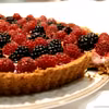 Tarta z malinami