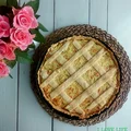 Tarta z porem i serkiem ricotta